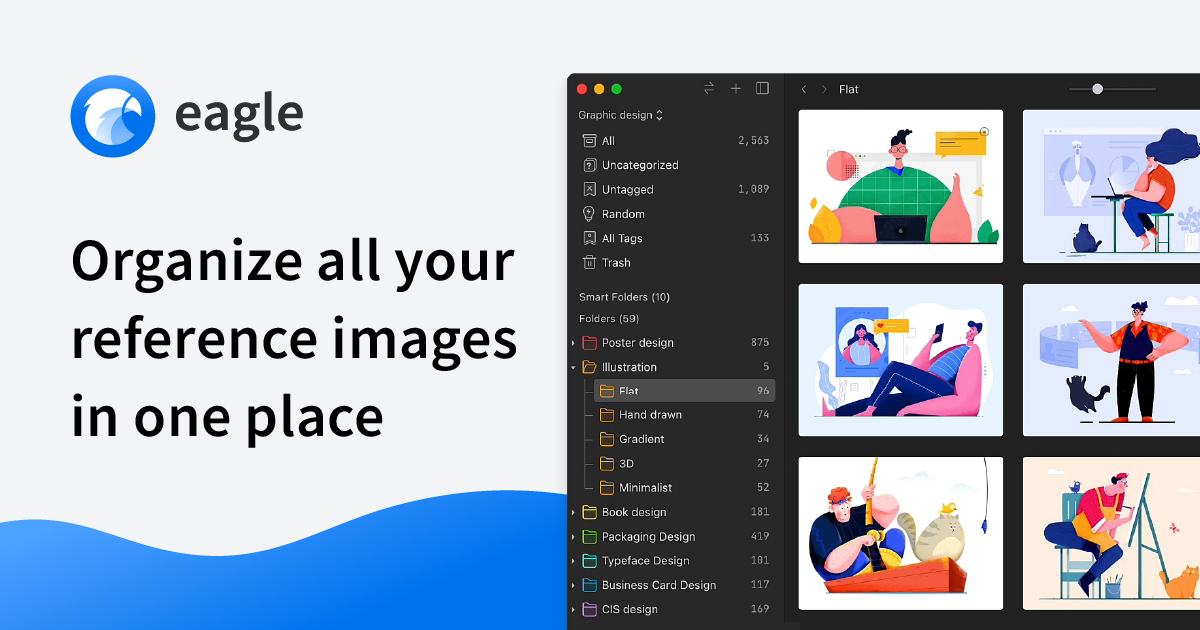 Eagle - Organize all your reference images in one place